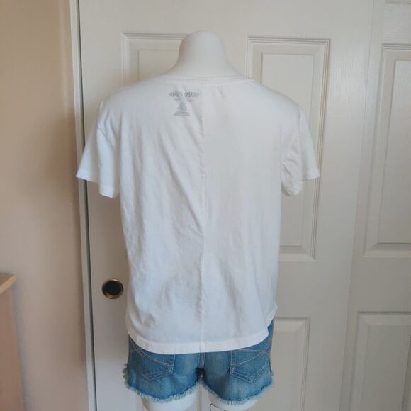 Betty Boop blowing kisses glitter letter crop tee sz L - Picture 3 of 8